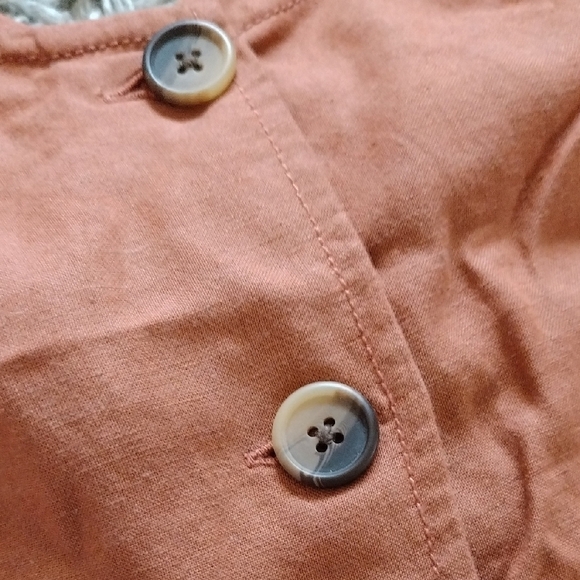 a.n.a Orange Tiered Midi Sundress with Spaghetti Straps - Picture 5 of 9